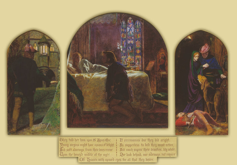 La Veille de la Sainte-Agnès - Arthur Hughes