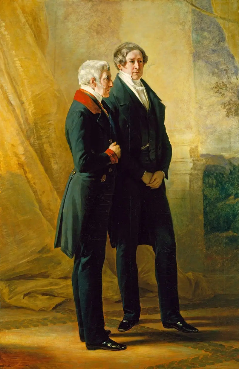 Arthur Wellesley, 1. Herzog von Wellington, mit Sir Robert Peel - Franz Xaver Winterhalter