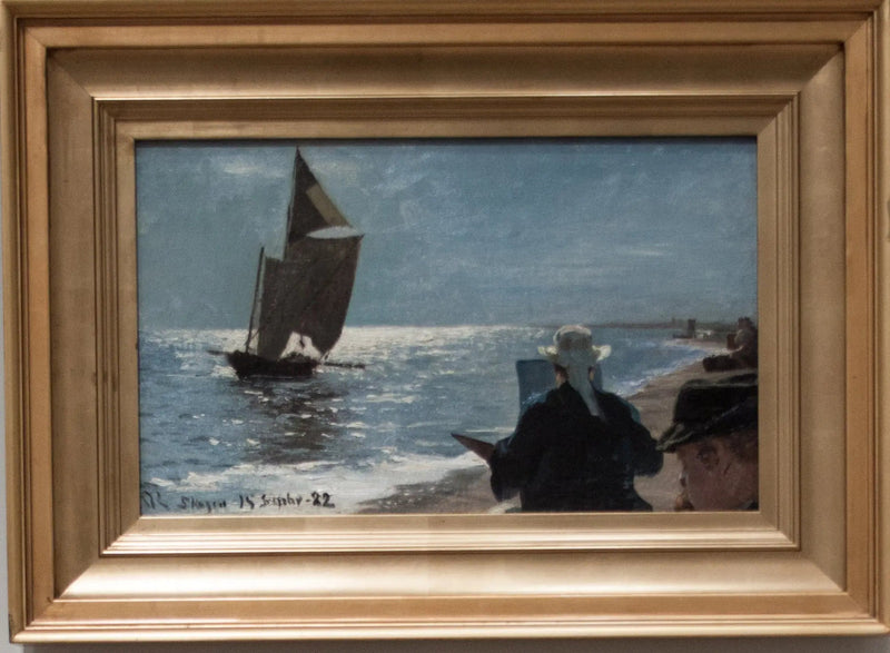 Künstler am Südufer von Skagen - Peder Severin Krøyer