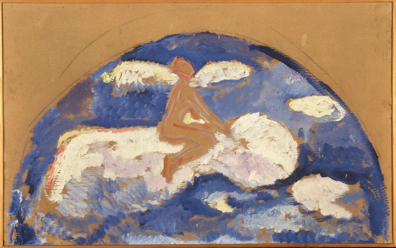 Auf einer Wolke - Edvard Munch