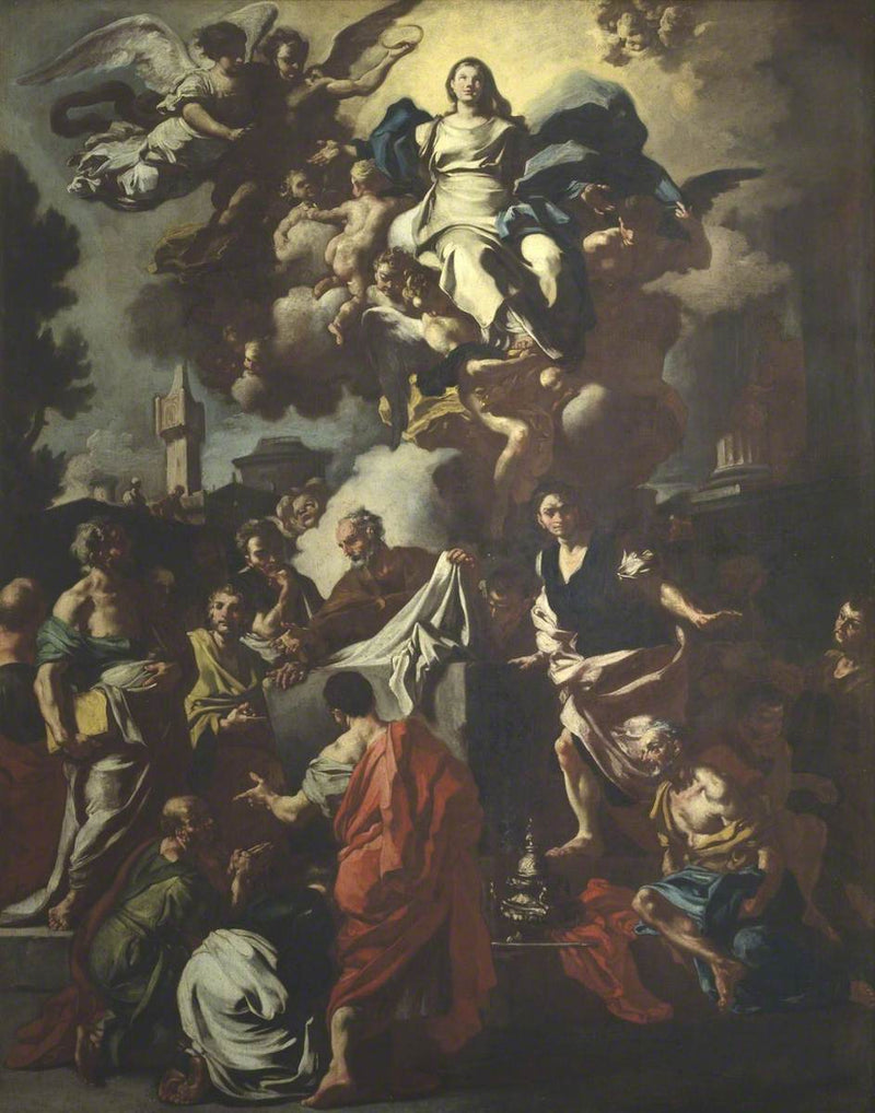 Himmelfahrt der Jungfrau - Francesco Solimena