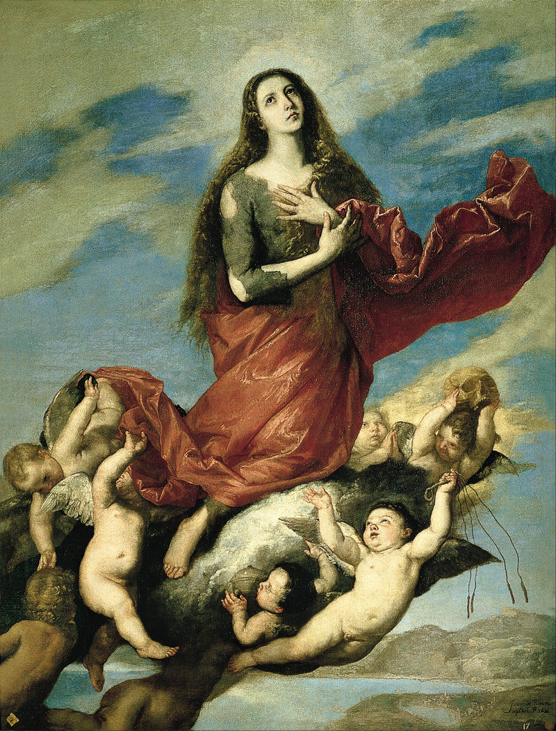 Asunción de la Magdalena, von José de Ribera - Jusepe de Ribera