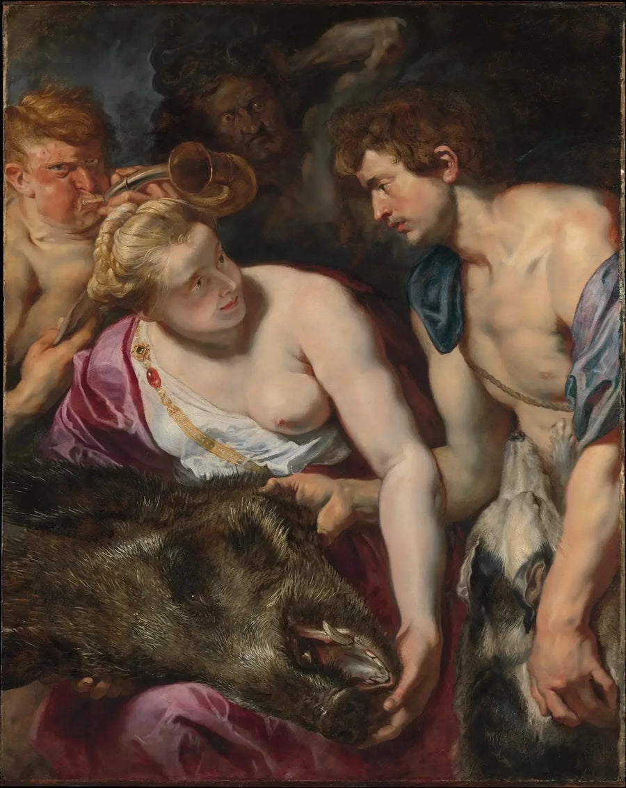 Atalante und Méléagre - Peter Paul Rubens