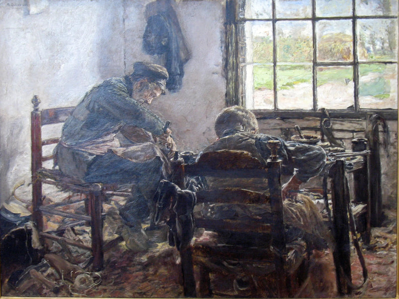 Schuhmacherwerkstatt - Max Liebermann