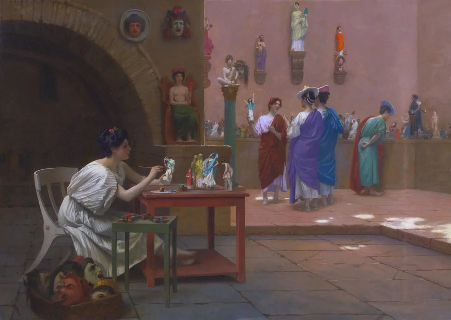 Atelier von Tanagra - Jean-Léon Gérôme