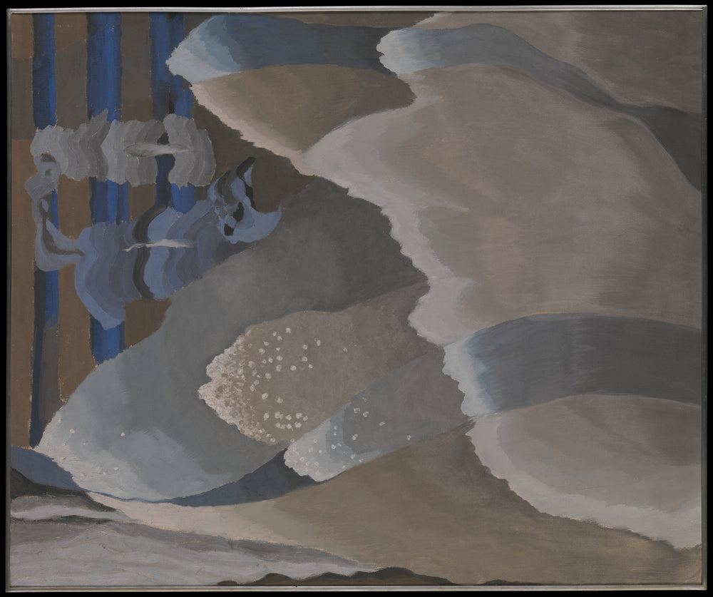 Atteindre les vagues - Arthur Dove image 1 reproduction artisanale de tableau