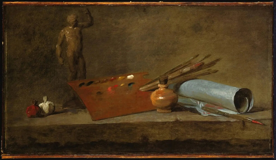 Attribute des Malers - Jean Siméon Chardin