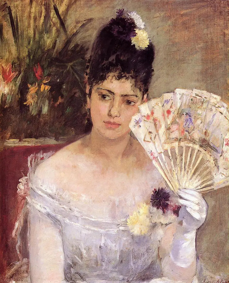 Au bal - Berthe Morisot image 1 reproduction d’œuvre d’art à l’huile