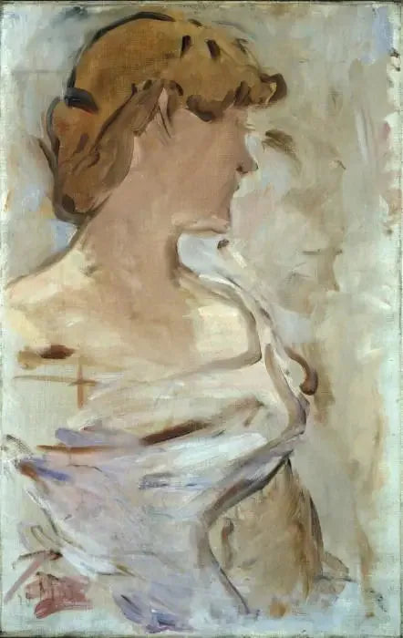 Im Ballsaal - Marguerite de Conflans im Ballkleid - Édouard Manet