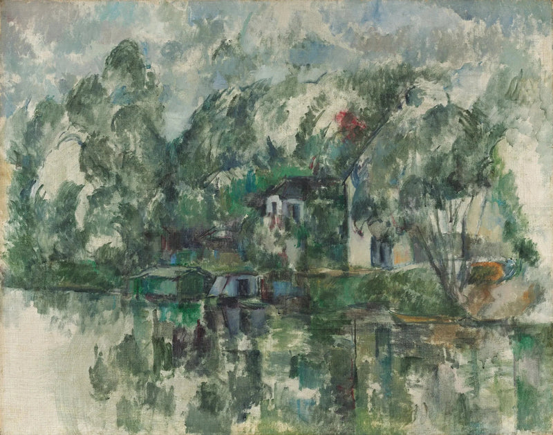 Am Wasser - Paul Cézanne