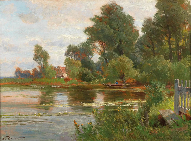 Am Ufer des Teiches - Hugo Darnaut