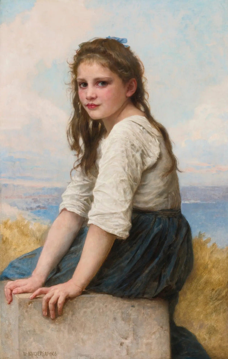 Am Meer - Bouguereau