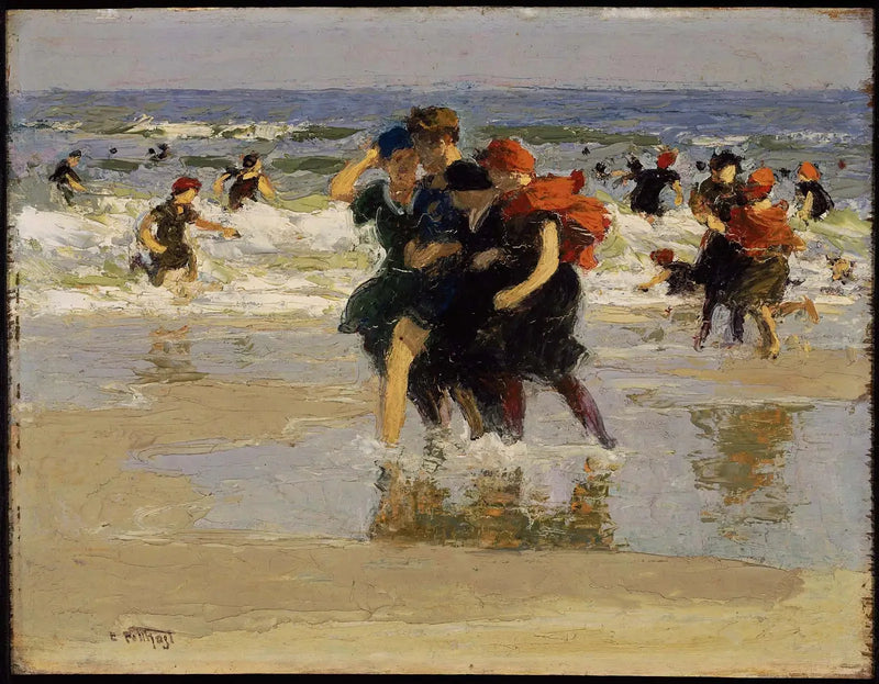 Am Meerufer - Edward Henry Potthast