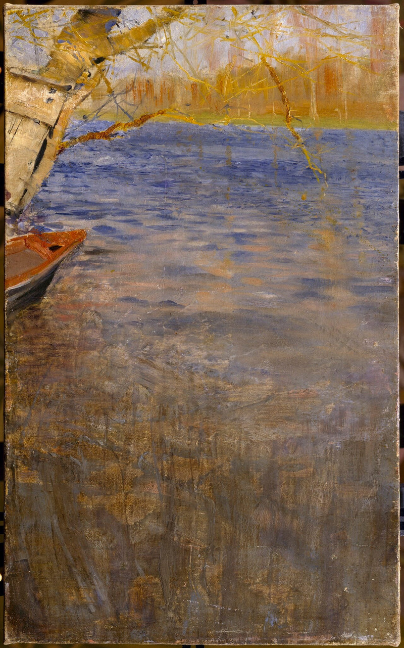 Am Meer. Ein Frühlingstag – Bruno Liljefors