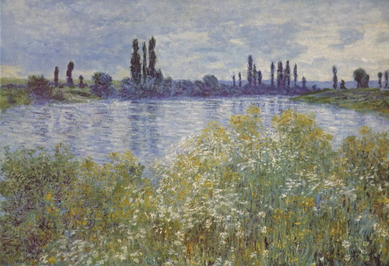 Am Ufer der Seine, bei Vétheuil - Claude Monet