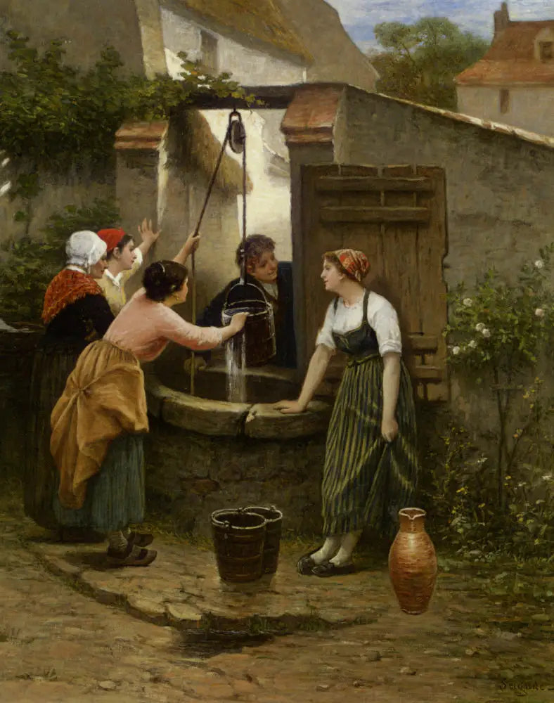 Am Rand des Brunnens - Guillaume Seignac