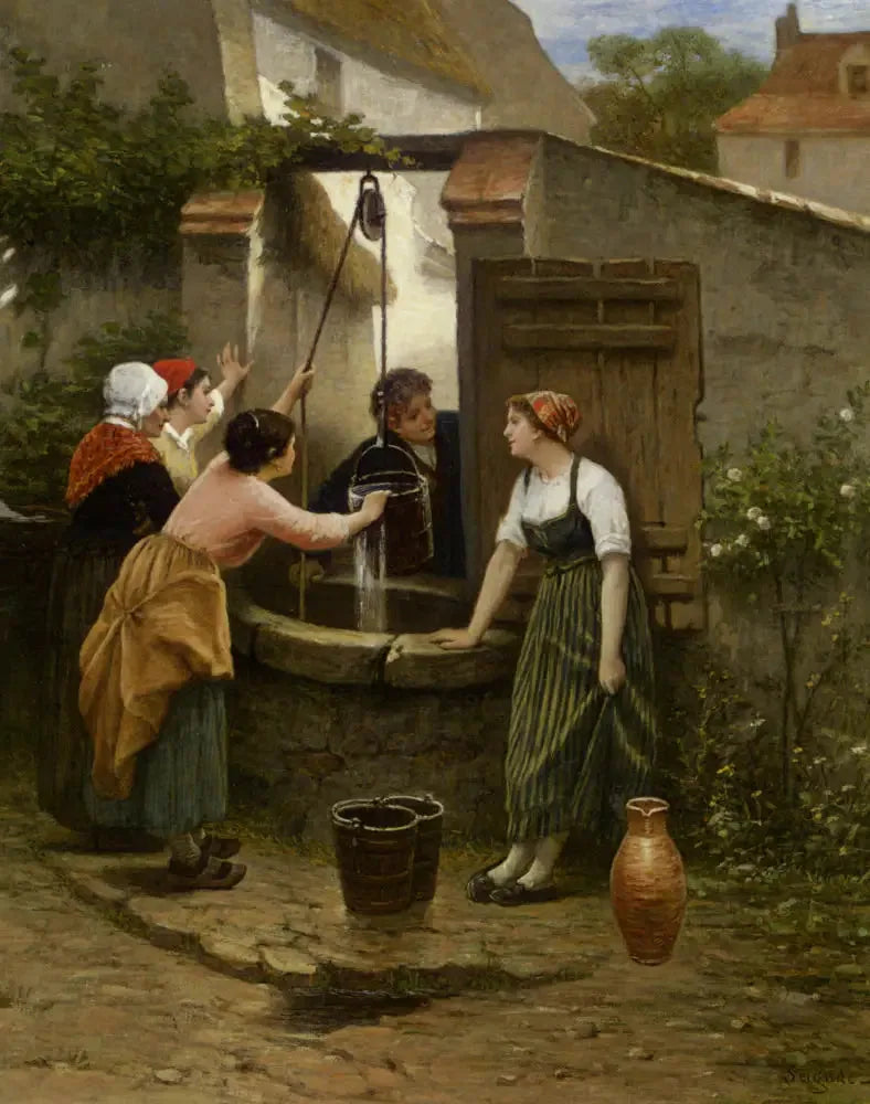 Am Rand des Brunnens - Guillaume Seignac