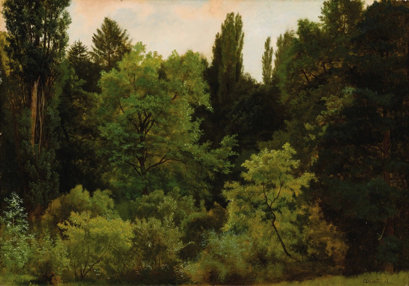 Im Herzen der Rocky Mountains - Albert Bierstadt