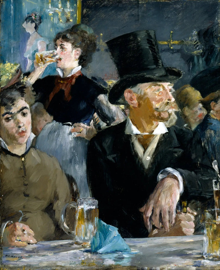 Im Café, Café-Konzert - Édouard Manet