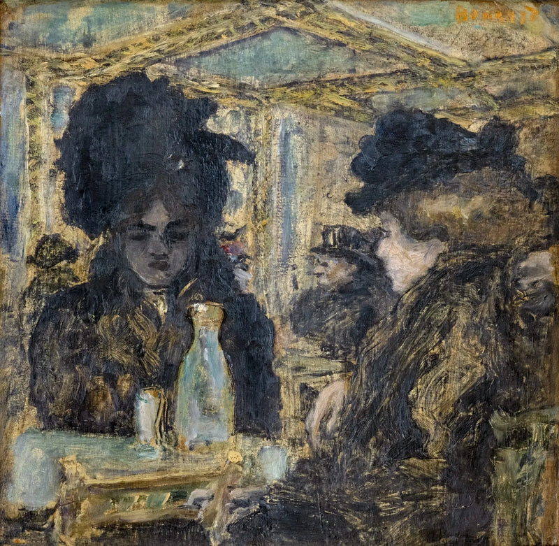 Im Café - Pierre Bonnard
