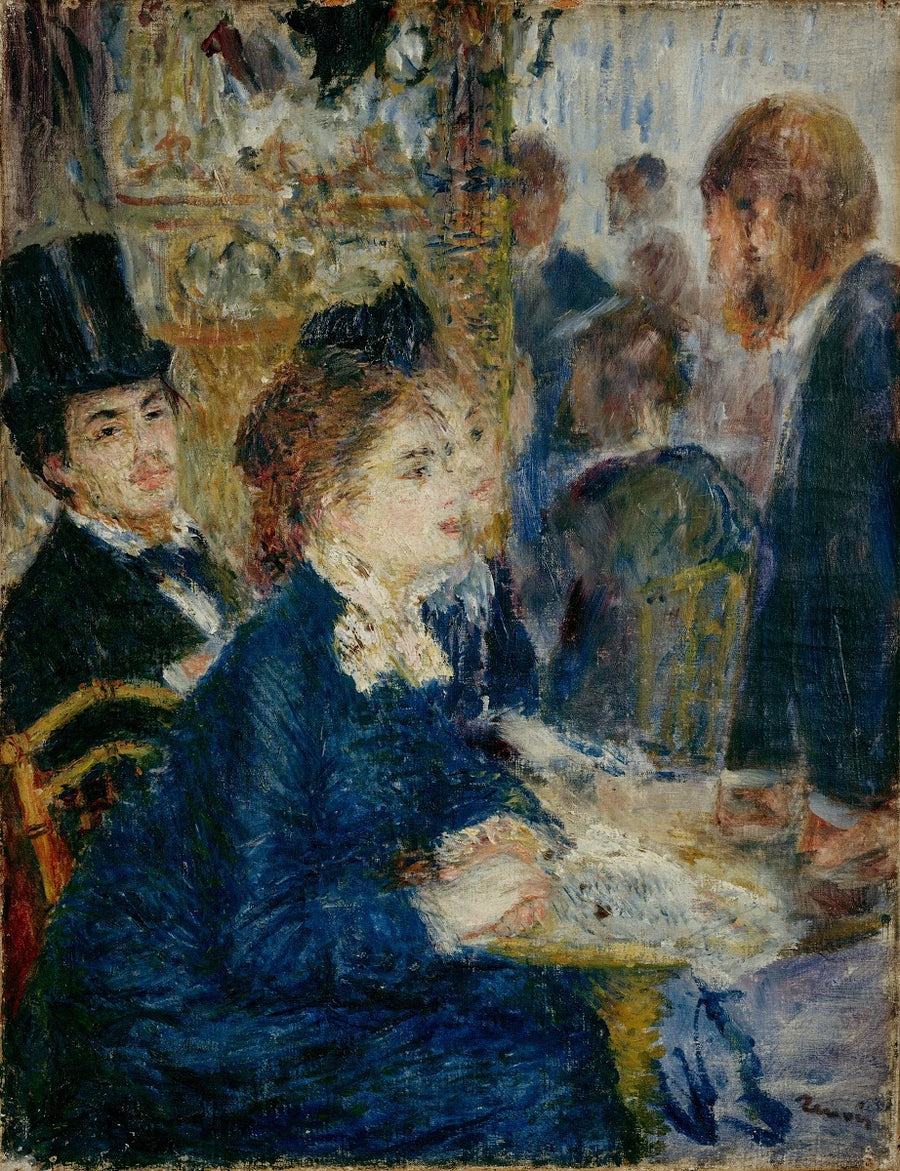 Im Café - Pierre-Auguste Renoir