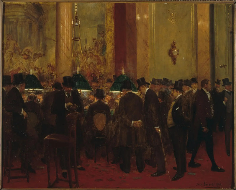 Im Kreis - Jean Béraud