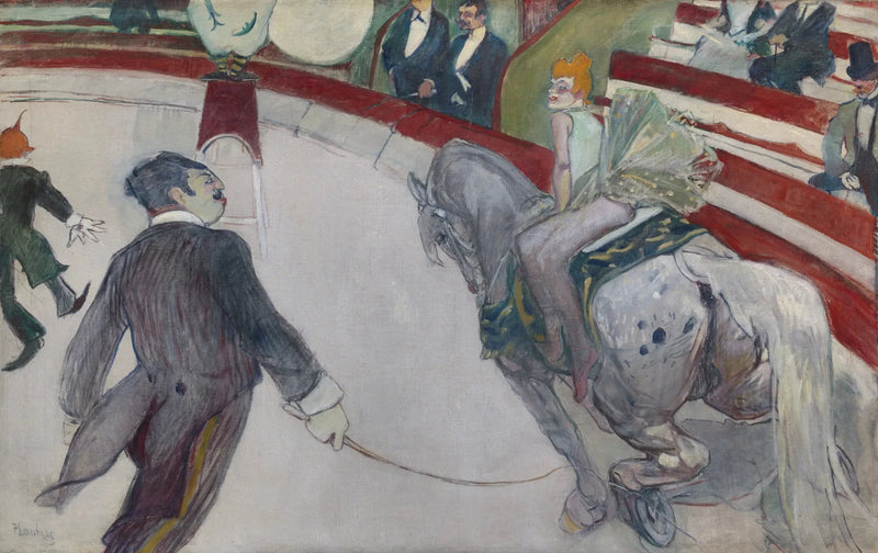 Im Zirkus Fernando, die Reiterin - Henri de Toulouse-Lautrec