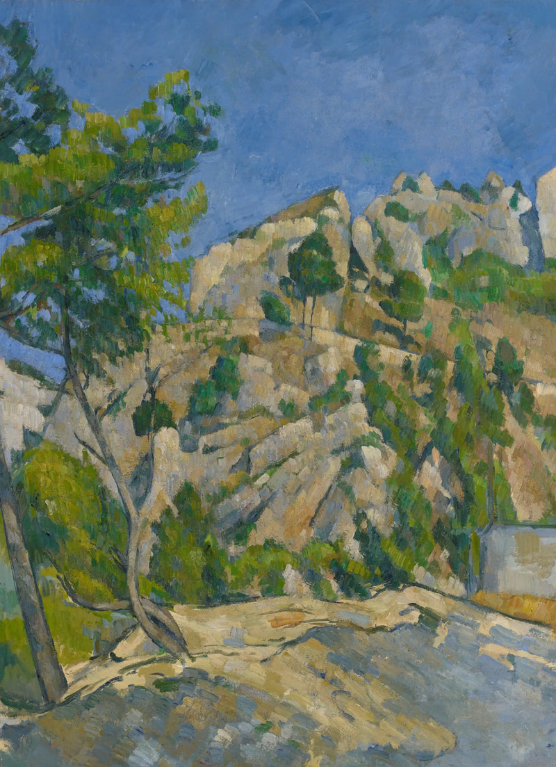 Am Grund der Schlucht, l'Estaque - Paul Cézanne