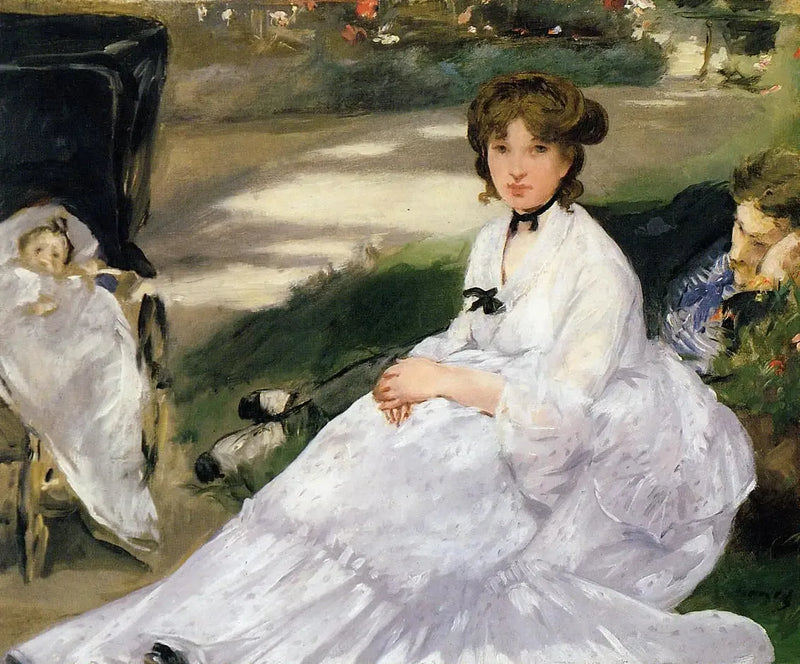 Im Garten - Édouard Manet