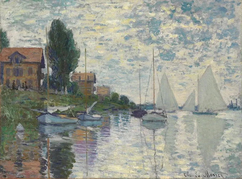 Bei Petit-Gennevilliers W337 - Claude Monet