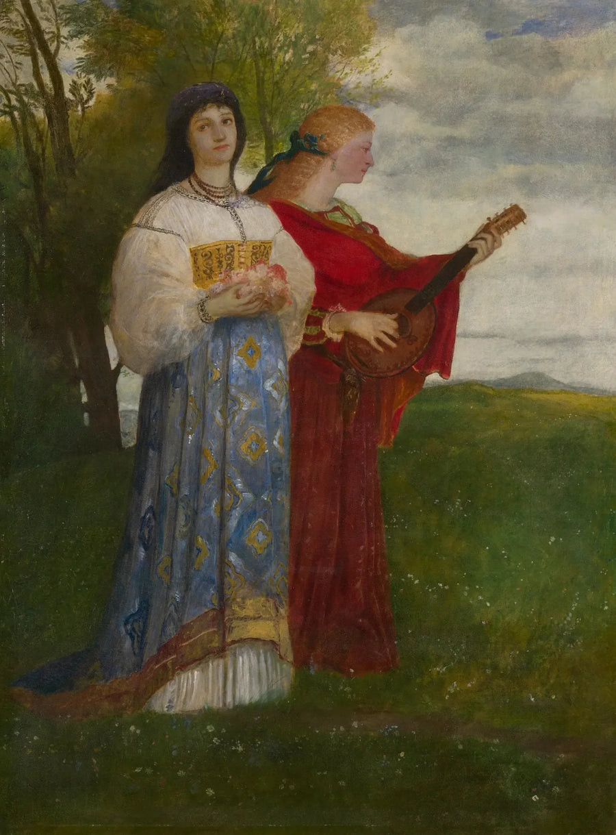 Im Frühling - Arnold Böcklin