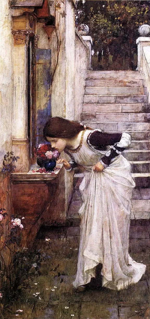Im Heiligtum - John William Waterhouse
