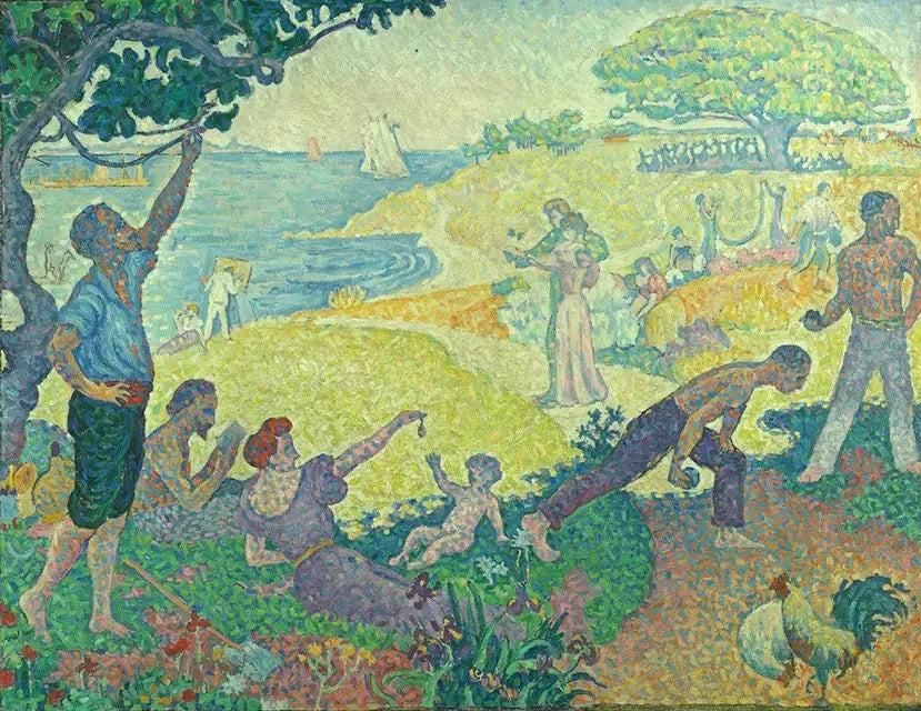 Zur Zeit der Harmonie: das Goldene Zeitalter liegt nicht in der Vergangenheit, es liegt in der Zukunft - Paul Signac