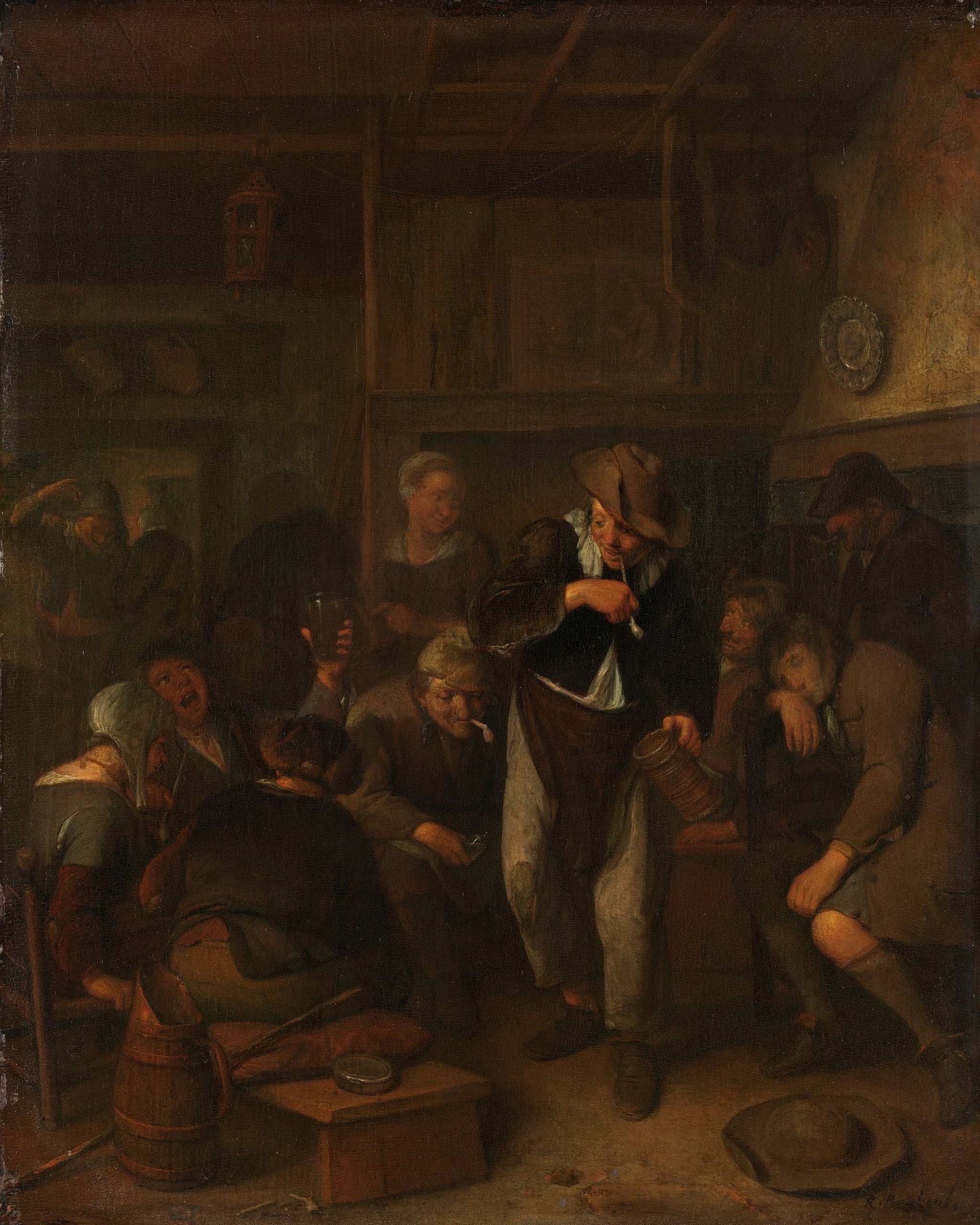 Auberge du fermier. - Richard Brakenburgh