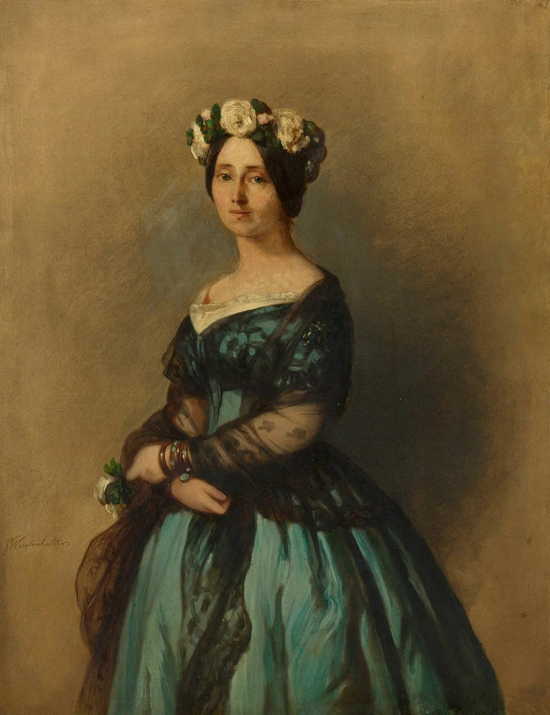 Augusta von Sachsen-Weimar, Prinzessin von Preußen, später Königin von Preußen und Deutsche Kaiserin (1811-1890) - Franz Xaver Winterhalter