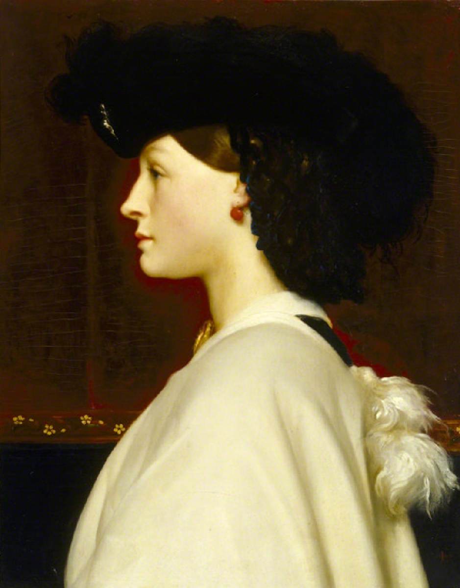 Augusta Frances Anne Hoare (1845-1922) - Frederic Leighton - Alpha Reproduction