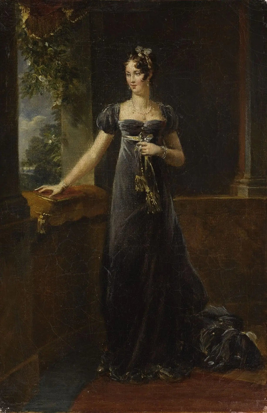 Auguste-Amélie de Bavière, vice-reine d'Italie - François Gérard image 2 reproduction réalisée par Alpha Reproduction