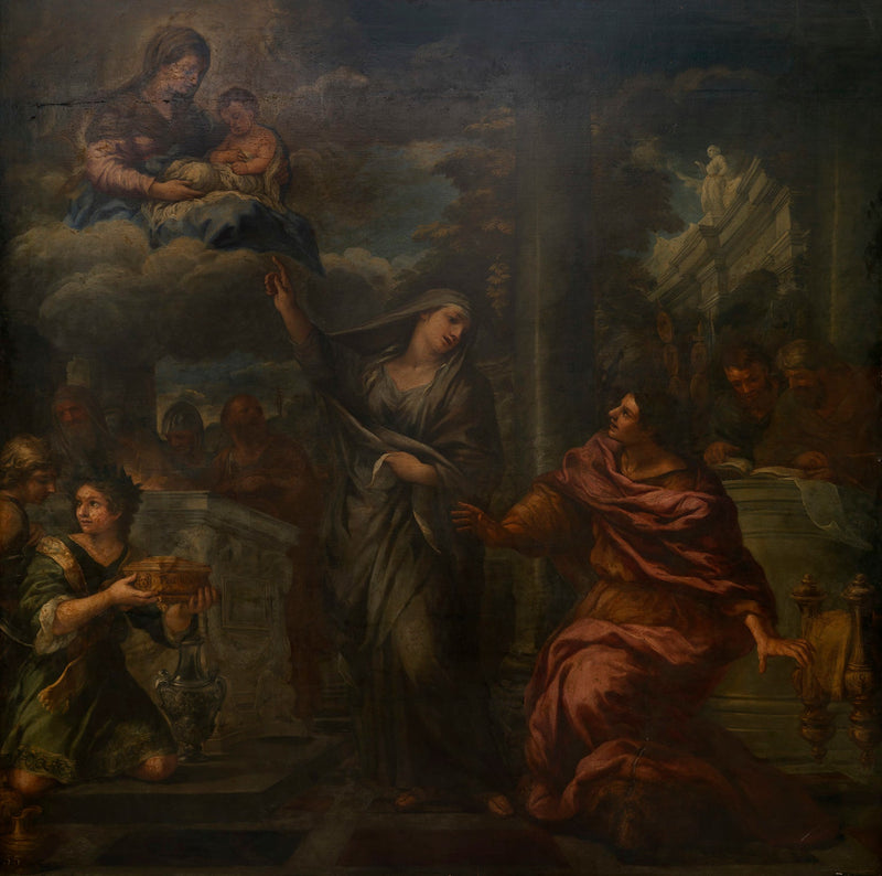 Auguste und die sibyllinische Tiburtinische - Pietro da Cortona