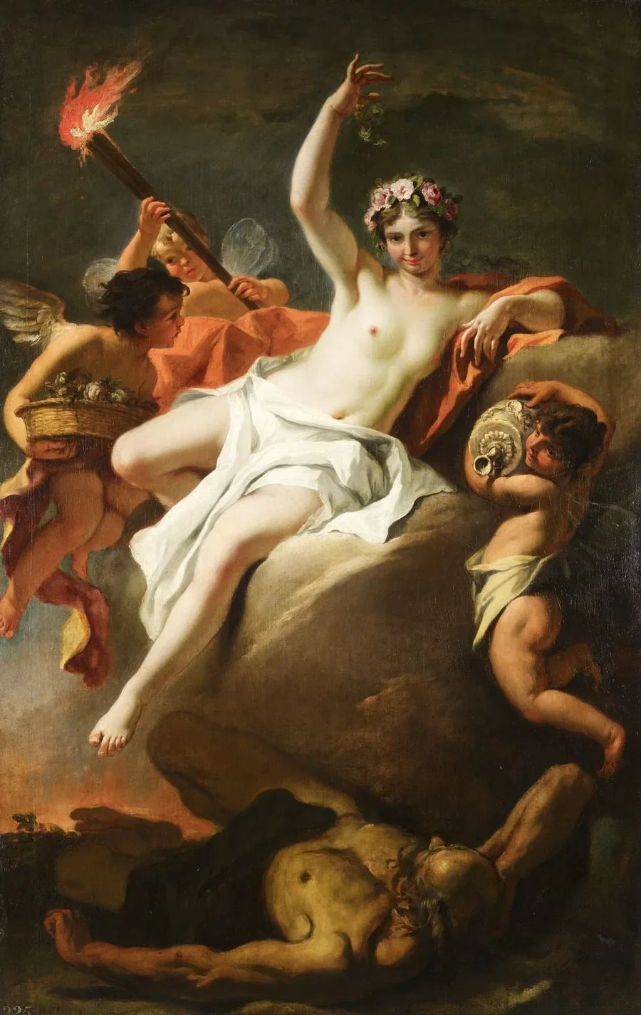Aurore und Tithon - Sebastiano Ricci