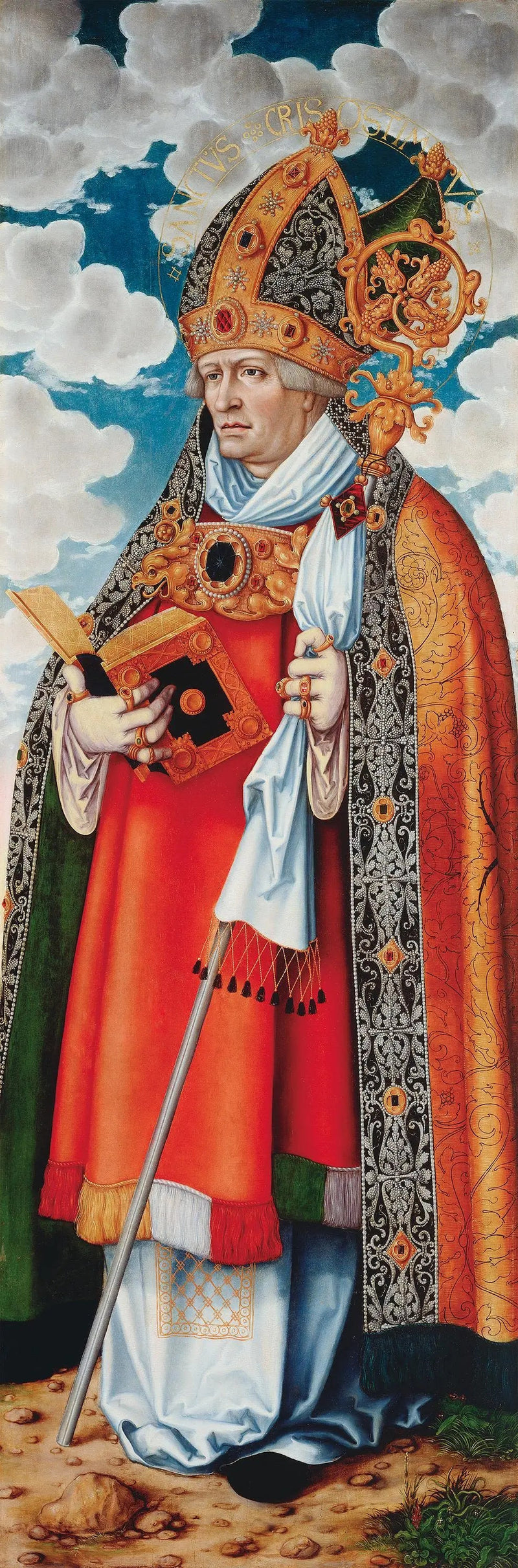 Madeleine-Altar: Heiliger Chrysostom - Lucas Cranach der Ältere