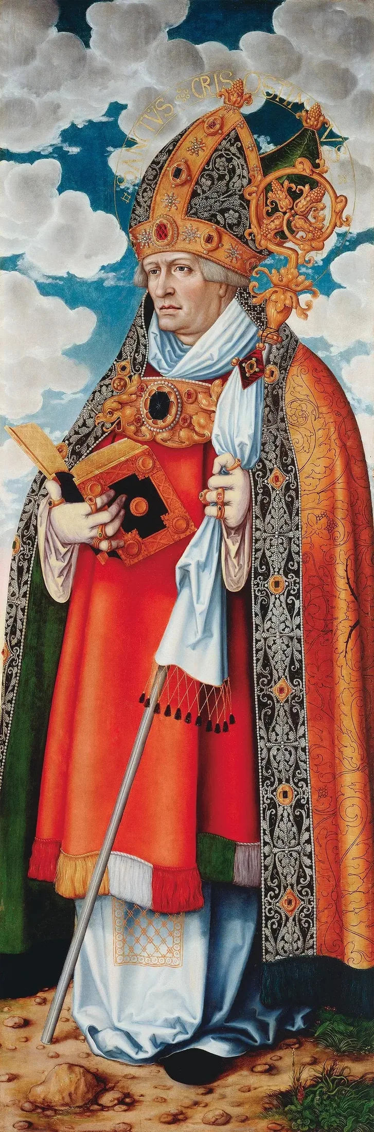 Madeleine-Altar: Heiliger Chrysostom - Lucas Cranach der Ältere