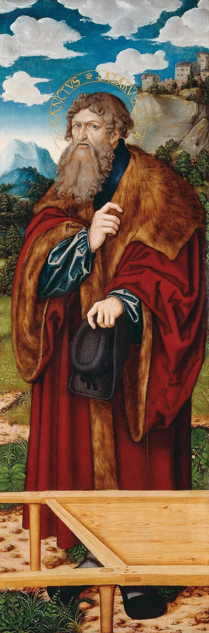 Madeleine-Altar: Saint Lazare - Lucas Cranach der Ältere