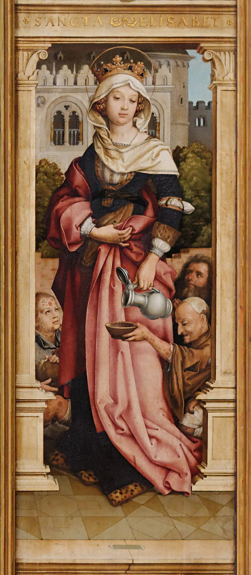 Heiliger Sebastian: Heilige Elisabeth von Ungarn - Hans Holbein der Ältere