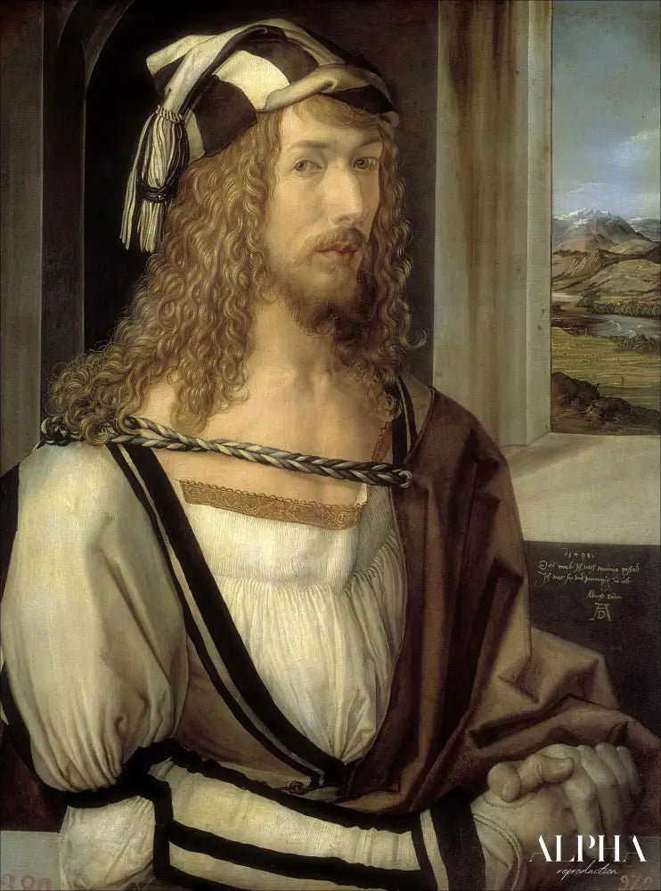 Auto-portrait - Albrecht Dürer - Reproductions de tableaux et peintures haut de gamme