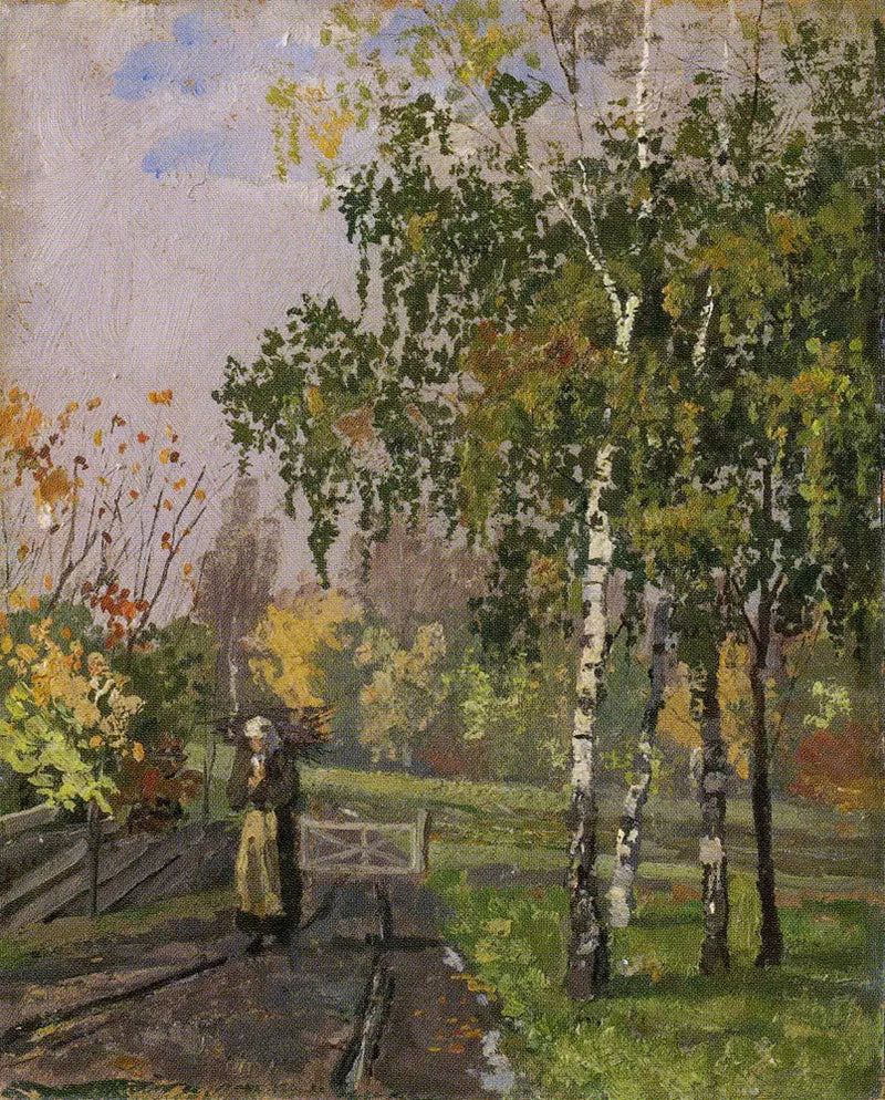 Herbst in Vestre Aker - Edvard Munch