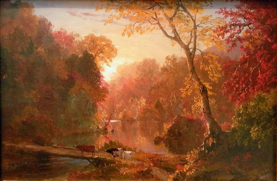 Herbst in Nordamerika - Frederic Edwin Church