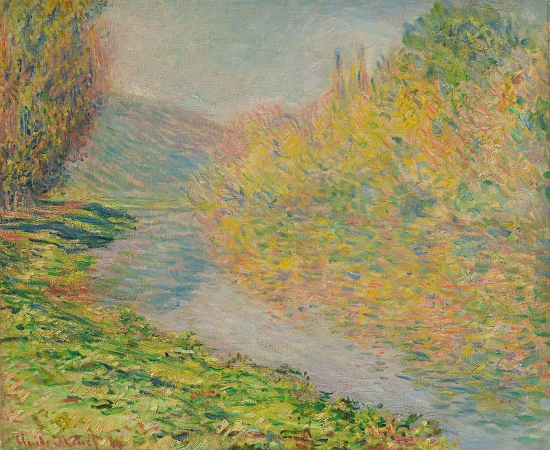 Herbst in Jeufosse W916 - Claude Monet