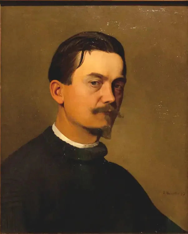 Selbstporträt, 1897 - Félix Vallotton