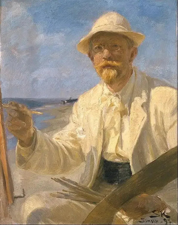Selbstporträt, 1897 - Peder Severin Krøyer