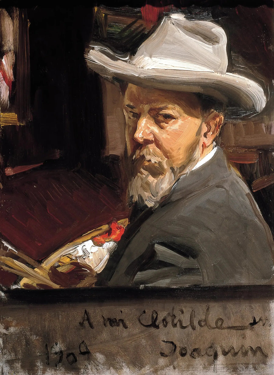 Selbstporträt (1909) - Joaquín Sorolla